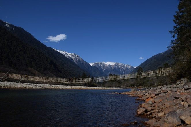 Dibang valley in upper stretches Photo: Rezina Mihu